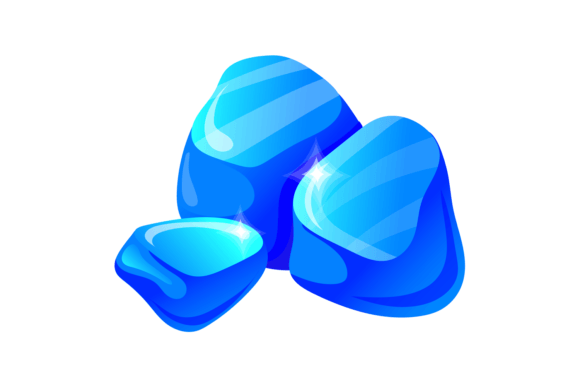 Blue Shiny Gems: A Practical Evaluation of Crystal Stone Assets with Light