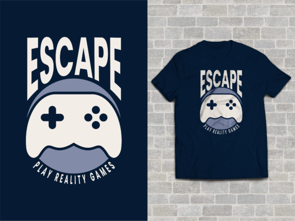 Escape Gamer: Your Key to Custom Gaming T-Shirt Designs