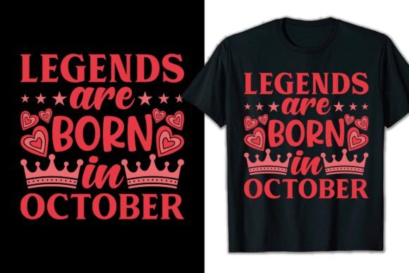 Legends Are Born in October: A Bold Display Typeface