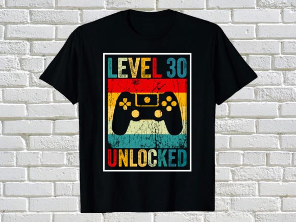 LEVEL 30 UNLOCKED: Celebrating Gaming Passion Through Vintage-Inspired Merchandise