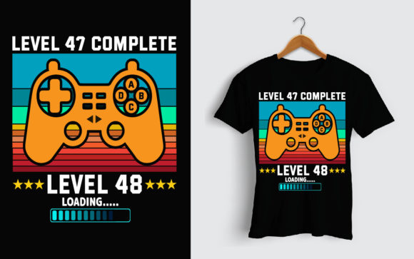 Level 47 Gamer Birthday T-Shirt Design: A Practical Guide for Gifters and Creators