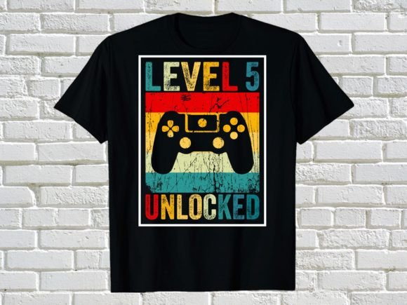LEVEL 5 UNLOCKED: The Ultimate Creative Asset for Crafters and Merch Makers
