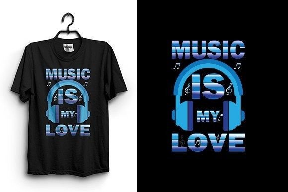 Music is My Life T-Shirt Design: A Practical Asset for Creators and Entrepreneurs