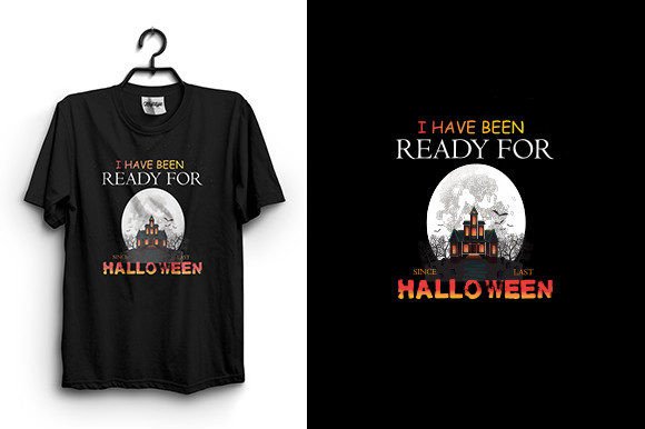 Ready for Halloween T-Shirt Design: Your Ultimate Creative Asset
