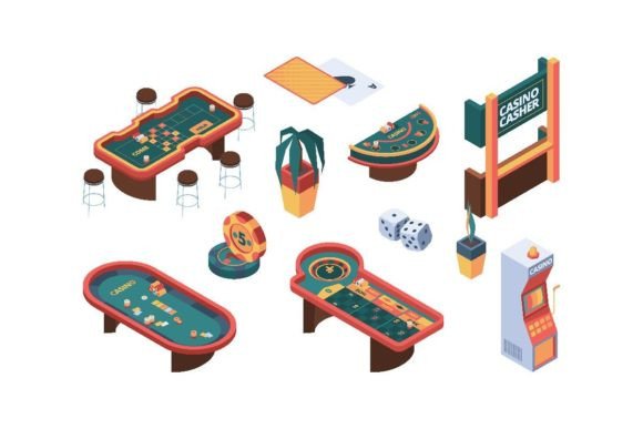 The Isometric Perspective: Deconstructing the Casino Gaming Table