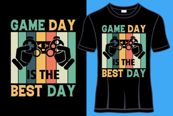 The Practical Appeal of Game Day is the Best Day Typography T-Shirt Designs