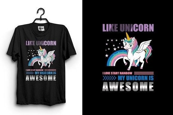 Unleash the Awesome: Your Guide to the “My Unicorn is Awesome” T-Shirt Design